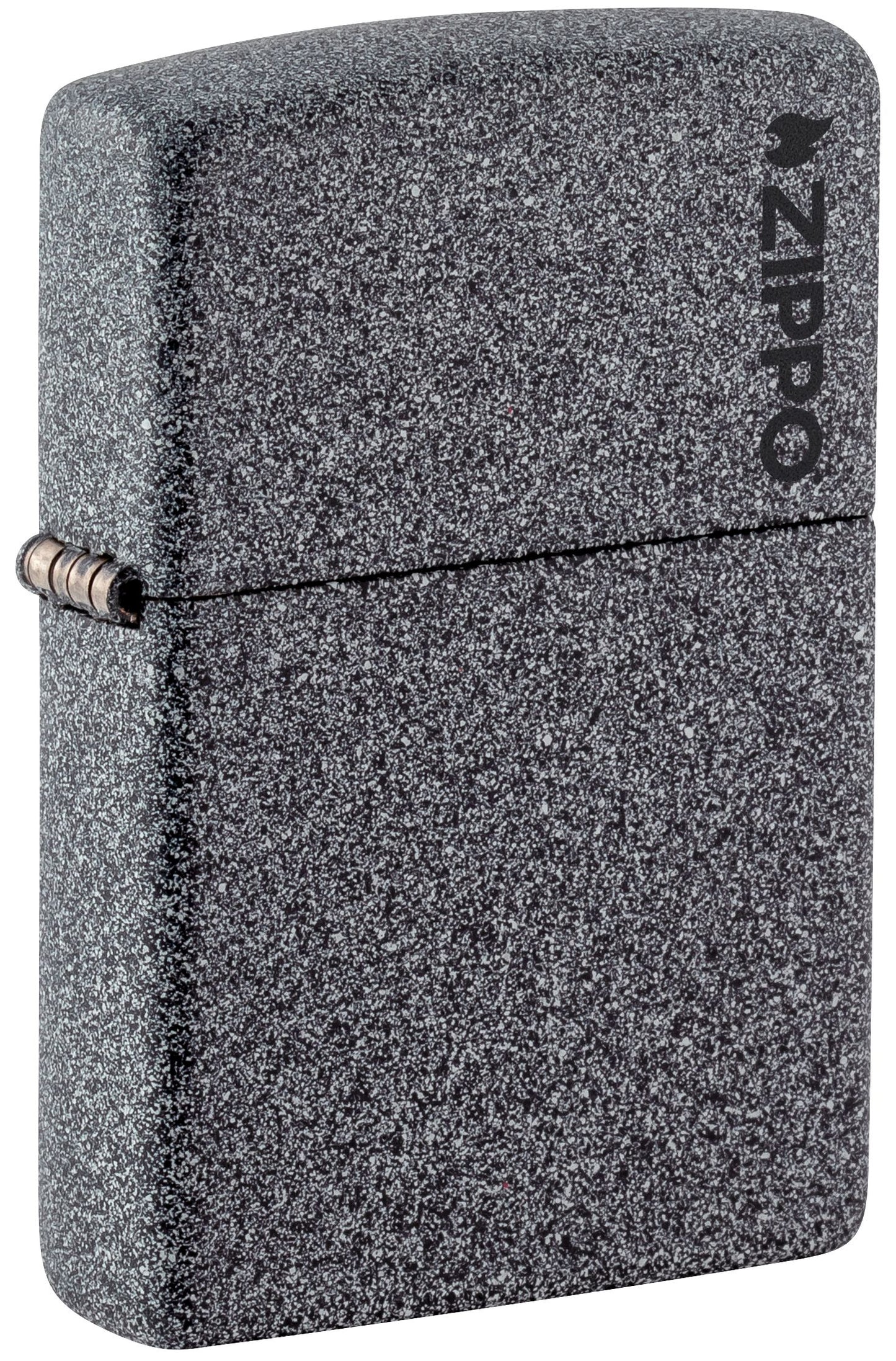 Classic Iron Stone Zippo Logo
