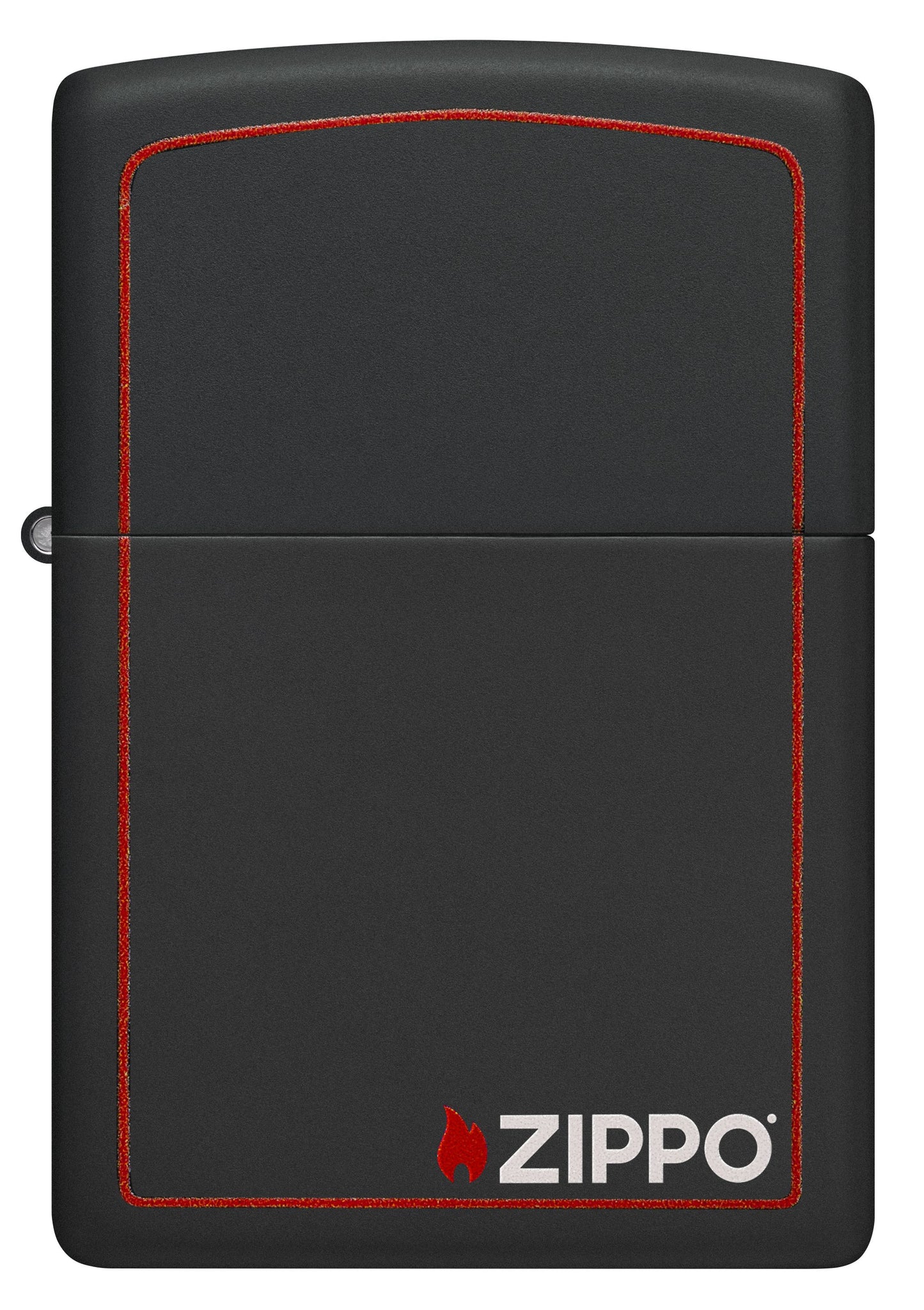 Classic Black and Red Zippo