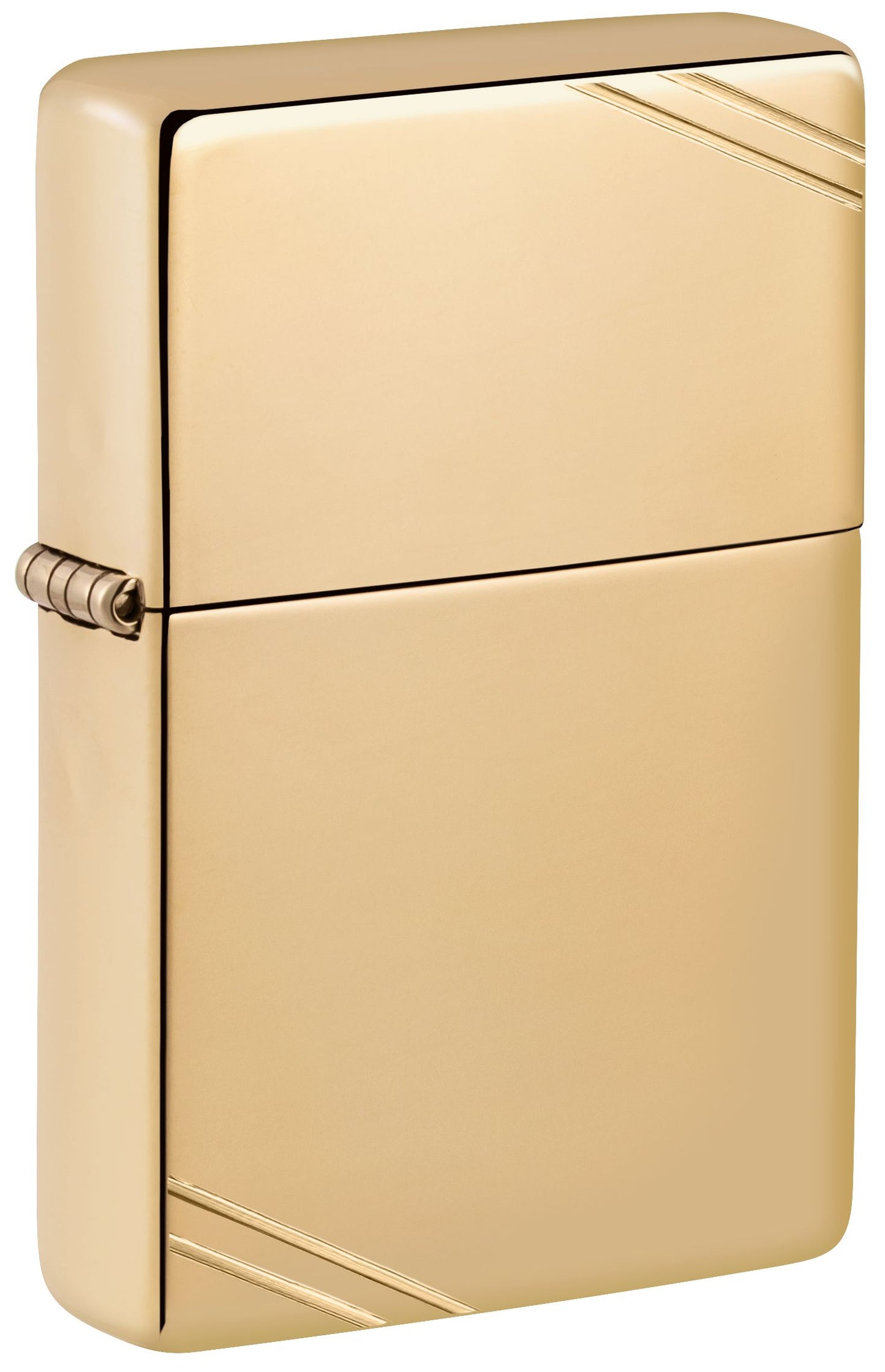 High Polish Brass Vintage with Slashes
