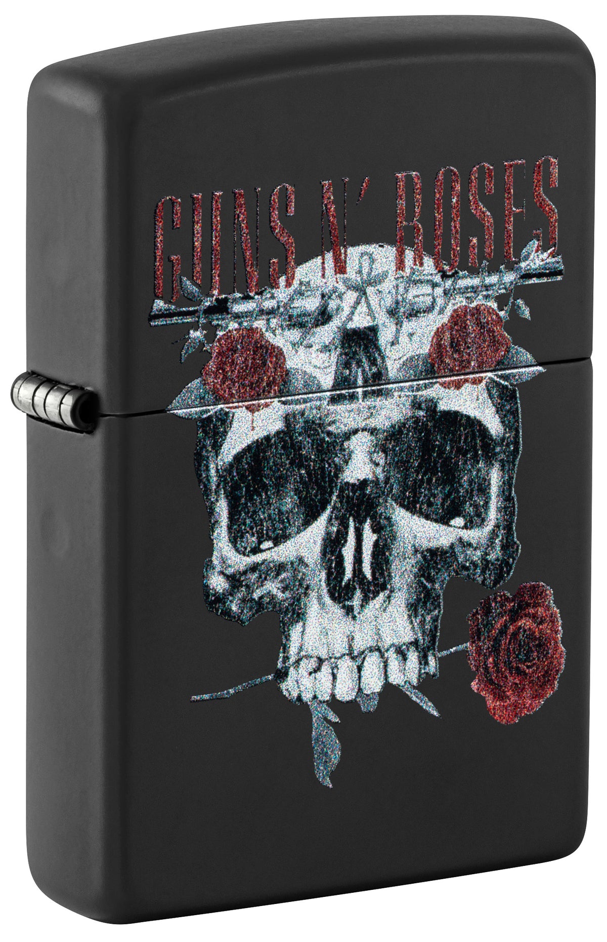 Guns N' Roses Flower Skull Design