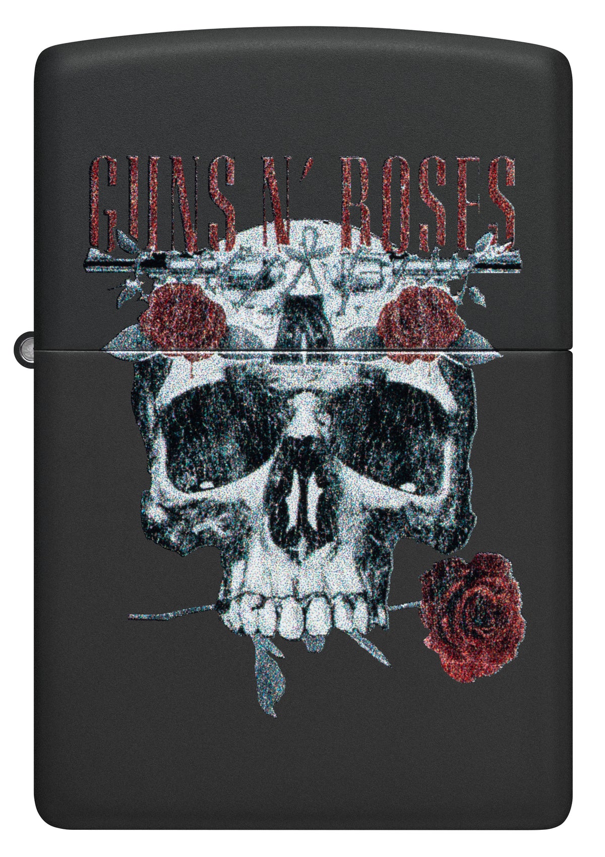 Guns N' Roses Flower Skull Design