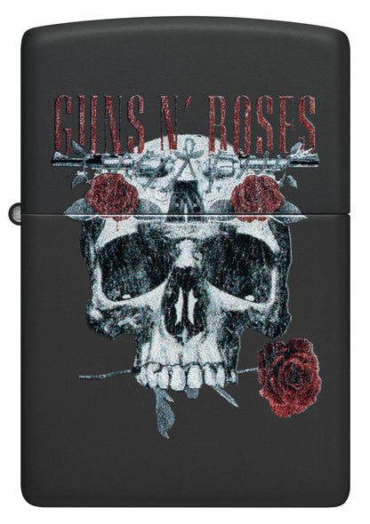Guns N' Roses Flower Skull Design