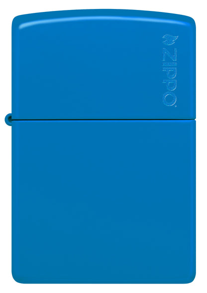 Classic Sky Blue Matte With Zippo Logo