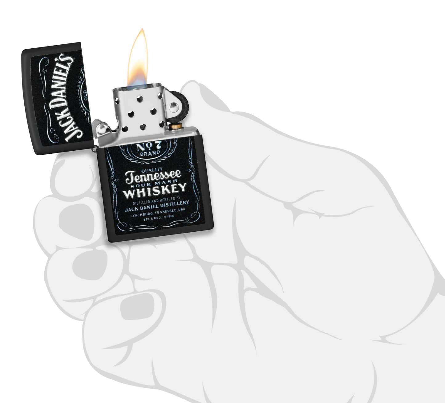 Jack Daniel's® Texture Print Label Design