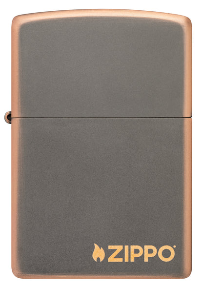Rustic Bronze Zippo Logo