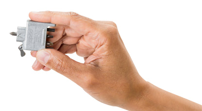 Bit Safe Screwdriver with Satin Chrome Case