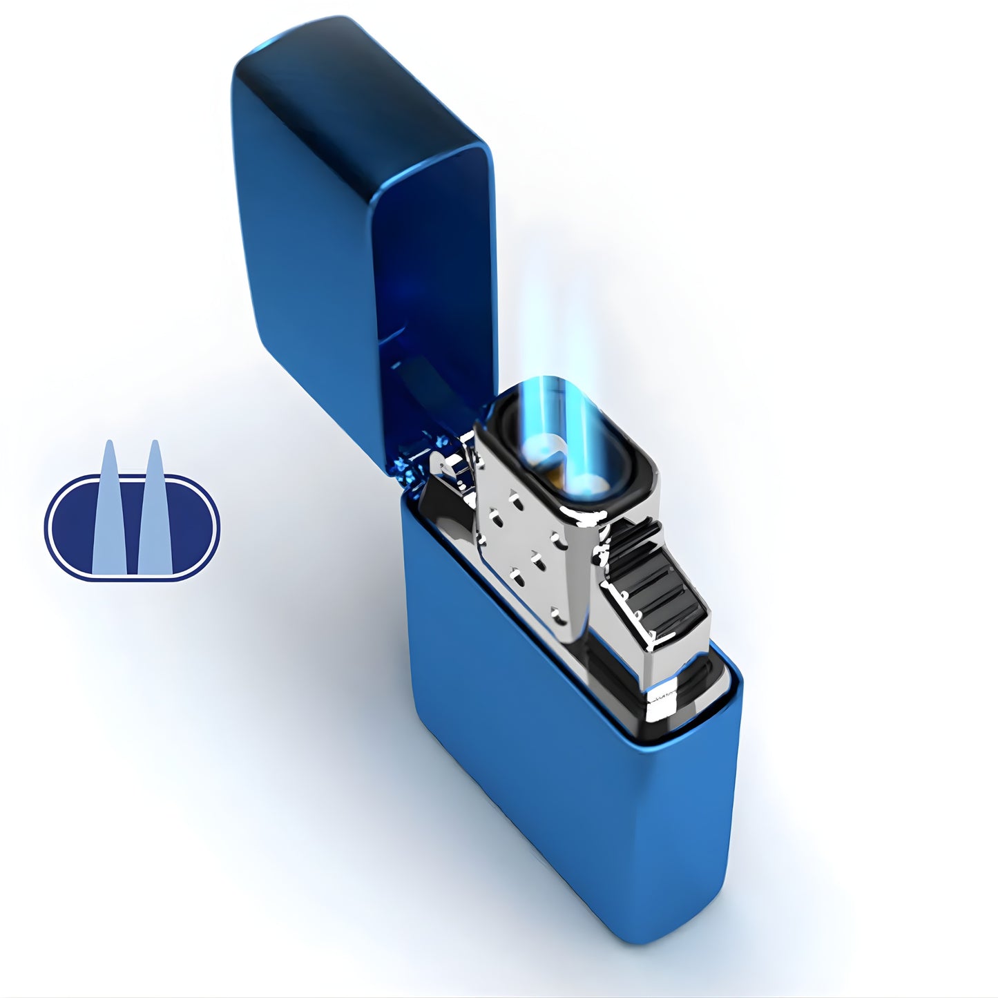 Double Torch Butane Lighter Insert