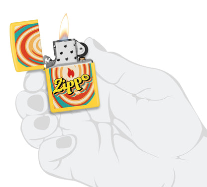 Zippo Swirls Design